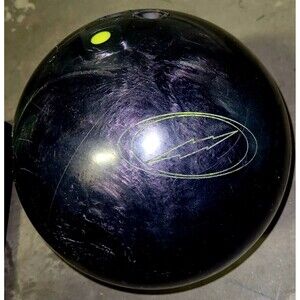 Storm Sky Rocket Bowling Ball 14lb 9oz Drilled Swirl Green Grey Purple